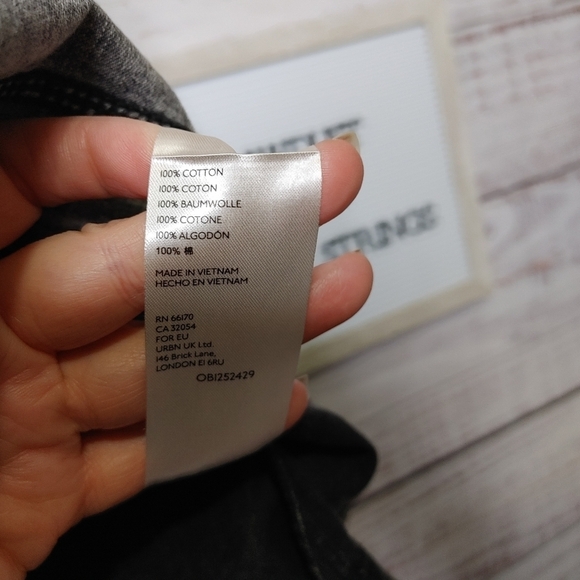 FREE People denim peplum top size XS - Picture 8 of 15